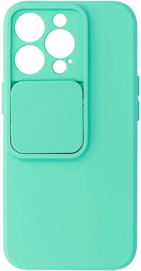 Fusion Accessories Topt Camshield Soft dėklas skirtas Apple iPhone 13 Pro mėtų spalvos