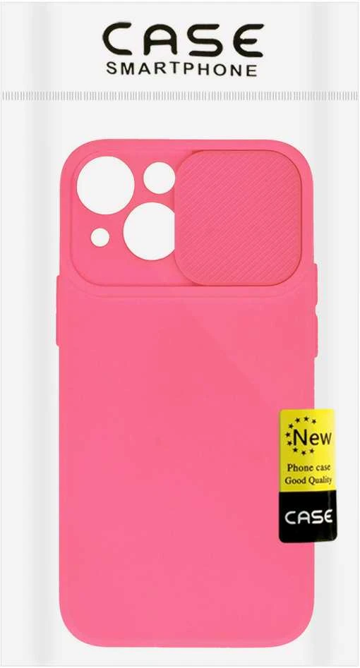 Toptel Topt Camshield Soft dėklas skirtas Apple iPhone 16 rožinės spalvos