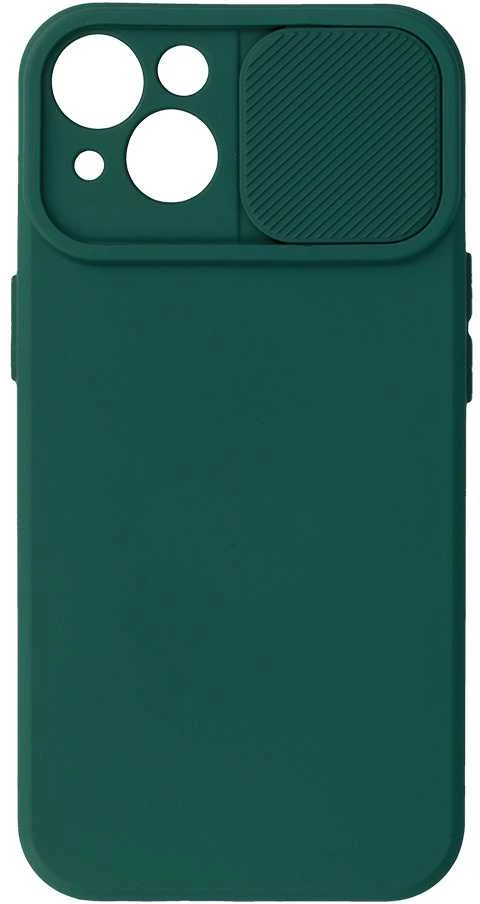 Fusion Accessories Topt Camshield Soft dėklas skirtas Apple iPhone 13 Dark žalias