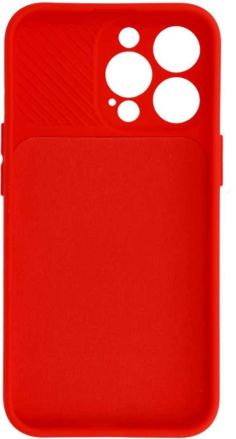 Fusion Accessories Topt Camshield Soft dėklas skirtas Apple iPhone 13 Pro Raudona