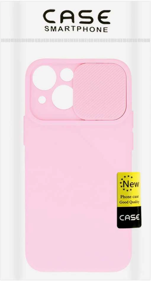 Fusion Accessories Topt Camshield Soft dėklas skirtas Apple iPhone 16 Pro Light rožinės spalvos