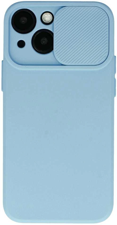 Toptel Topt Camshield Soft dėklas skirtas Apple iPhone 16 Light mėlynos spalvos