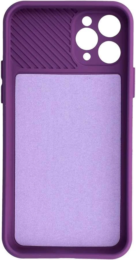 Dėklas Topt Camshield Soft skirtas Apple iPhone 11 Pro violetinės spalvos