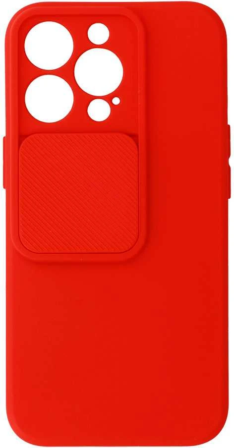 Fusion Accessories Topt Camshield Soft dėklas skirtas Apple iPhone 13 Pro Max Raudona