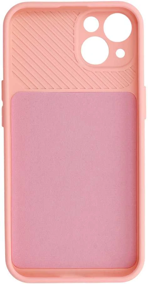 Fusion Accessories Topt Camshield Soft dėklas skirtas Apple iPhone 13 Salmon