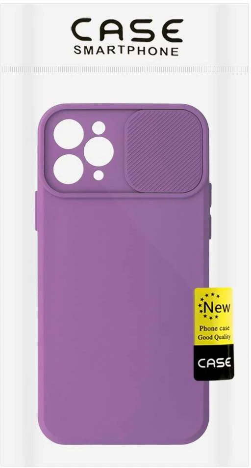 Dėklas Topt Camshield Soft skirtas Apple iPhone 11 Pro violetinės spalvos