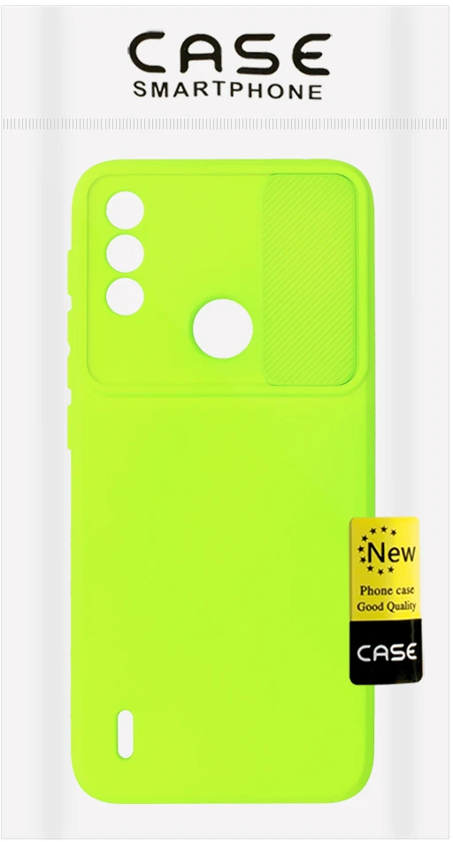 Dėklas Toptel „Camshield Soft“, skirtas „Motorola Moto E7 Power/E7i Power Lime“