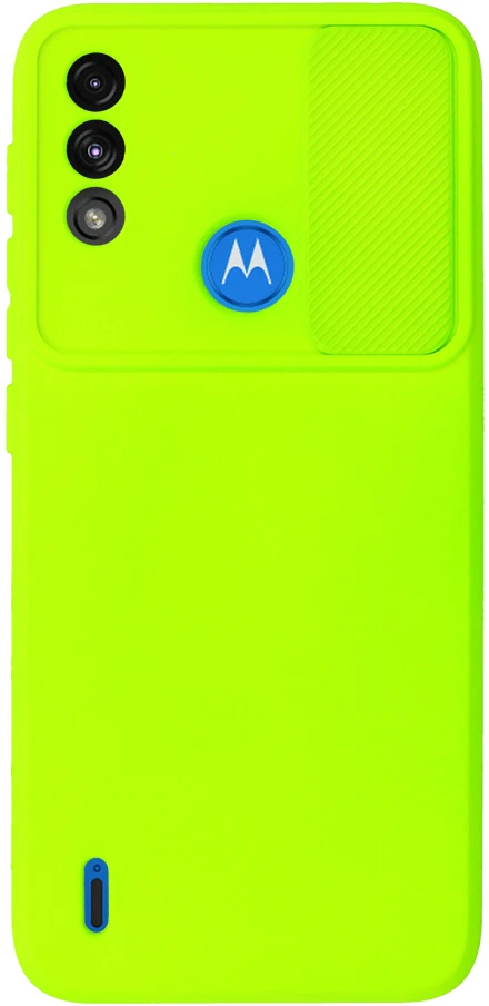 Dėklas Toptel „Camshield Soft“, skirtas „Motorola Moto E7 Power/E7i Power Lime“