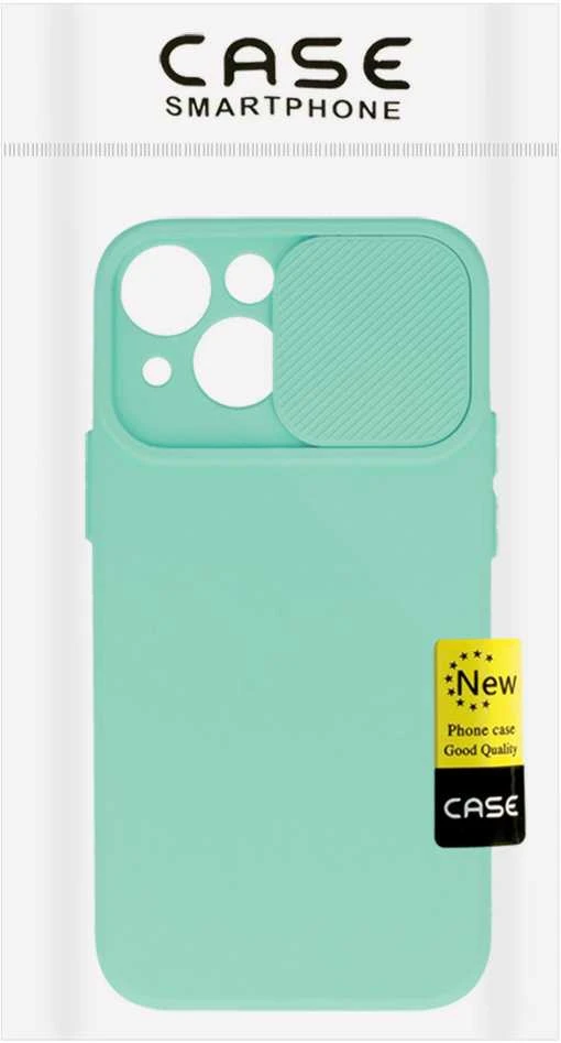 Toptel Topt Camshield Soft dėklas skirtas Samsung Galaxy S24 Plus mėtų spalvos