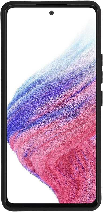 iLike Topt Camshield Soft dėklas skirtas Samsung Galaxy A53 5G juodos spalvos