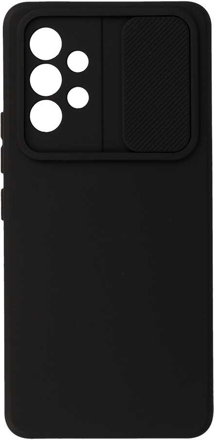 iLike Topt Camshield Soft dėklas skirtas Samsung Galaxy A53 5G juodos spalvos
