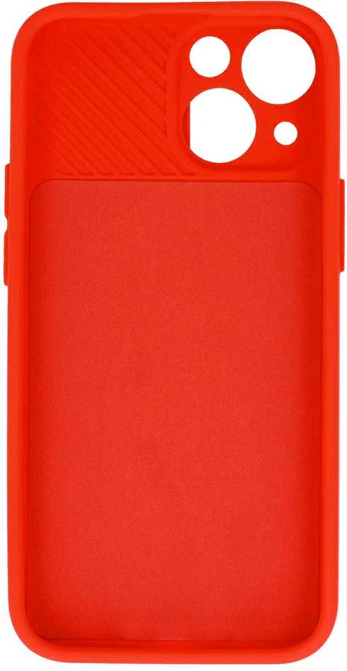 Fusion Accessories Topt Camshield Soft dėklas skirtas Xiaomi Redmi 12 Raudona