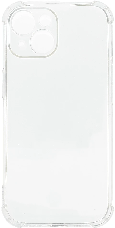 Fusion Accessories Clin Anti Shock 1,5 mm dėklas, skirtas iPhone 15, permatomas