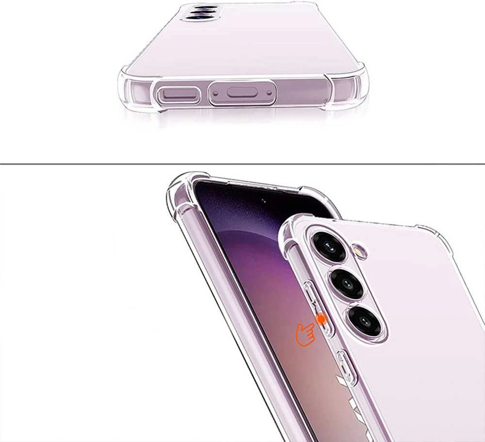 Fusion Accessories Topt Clin Anti Shock 1,5mm skirtas Xiaomi Redmi 12C/11A dėklas telefonui skaidrus