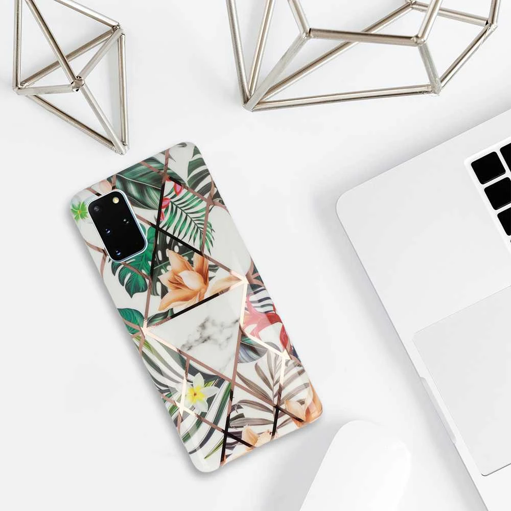 Topt Cosmo Marble dėklas skirtas Samsung Galaxy S20 Plus raštas 5