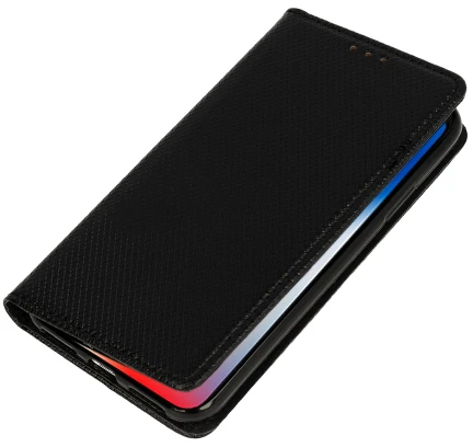 Smart Book MAGNET Dėklas skirtas Samsung Galaxy J4 PLUS juodos spalvos