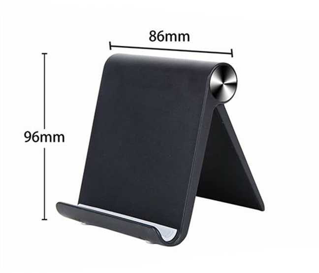 Topt Desktop laikiklis, stand telefonui, tablet Type 2 juodos spalvos