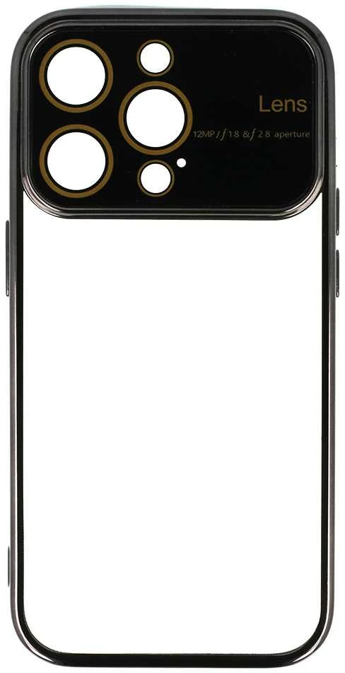 Fusion Accessories Topt Electro Lens dėklas skirtas Apple iPhone 14 Pro juodos spalvos