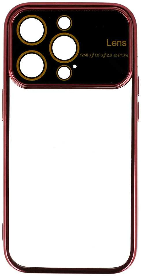Fusion Accessories Topt Electro Lens dėklas skirtas Apple iPhone 12 Pro Cherry