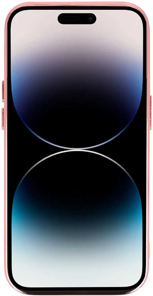Fusion Accessories Topt Electro Lens dėklas skirtas Xiaomi Redmi Note 12 5G/Poco X5 rožinio aukso spalvos