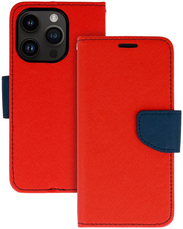 Fusion Accessories Fancy Dėklas skirtas Apple iPhone 13 Pro red-navy