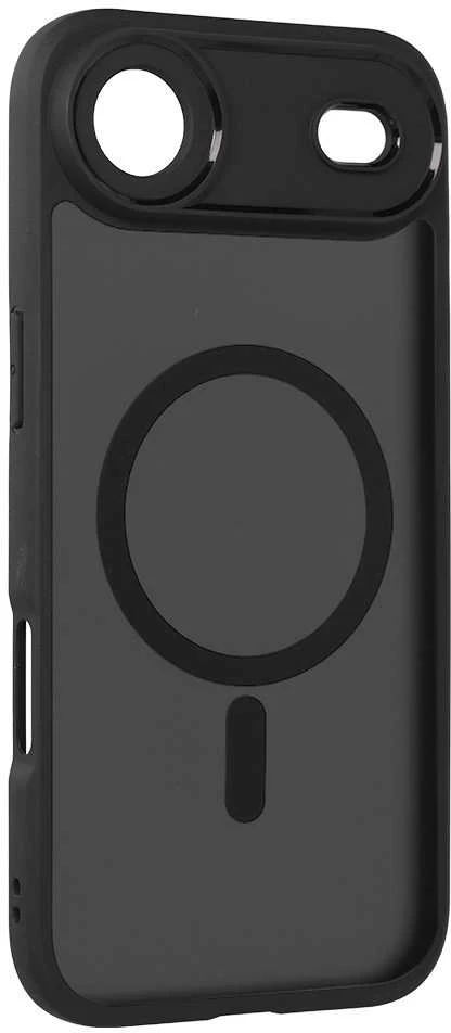 Fusion Accessories Topt Full Matte Mag Dėklas skirtas Apple iPhone 17 Air juodos spalvos