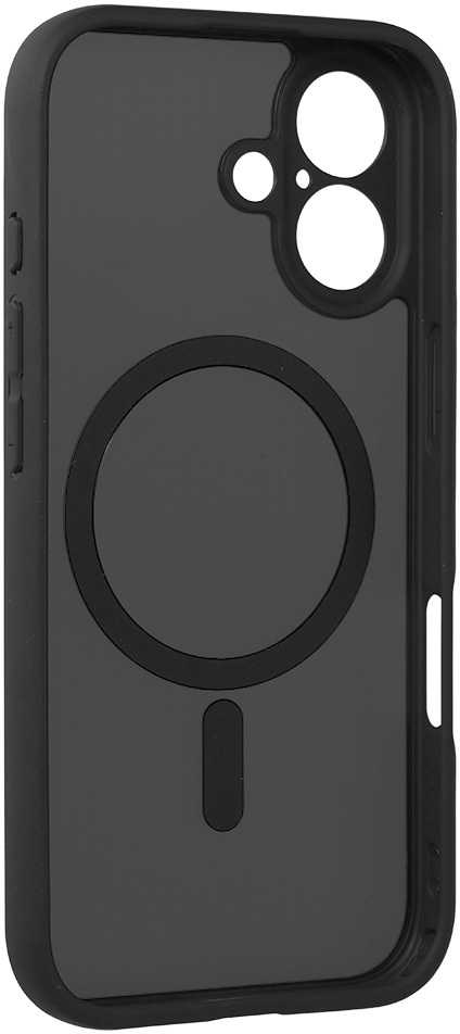 Oem Topt Full Matte Mag Dėklas skirtas Apple iPhone 17 juodos spalvos