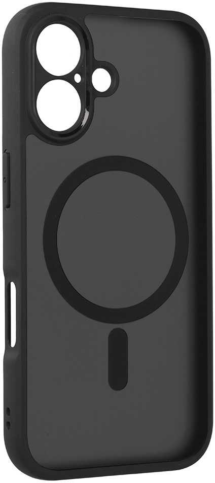 Oem Topt Full Matte Mag Dėklas skirtas Apple iPhone 17 juodos spalvos