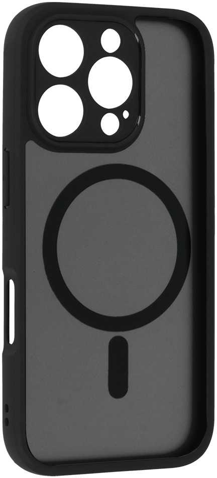 Toptel Topt Full Matte Mag Dėklas skirtas Google Pixel 9/9 Pro juodos spalvos
