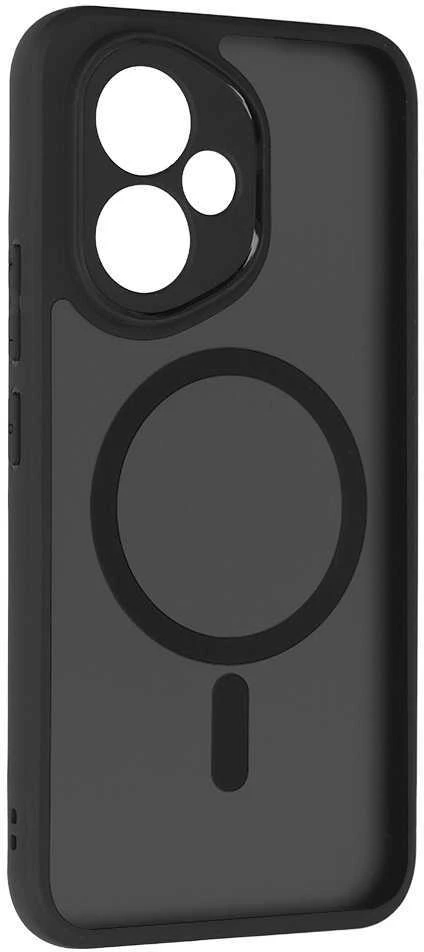 Dėklas Fusion Accessories Tel Protect Full Matte Mag Cover do Honor 400 Pro 5G juodos spalvos