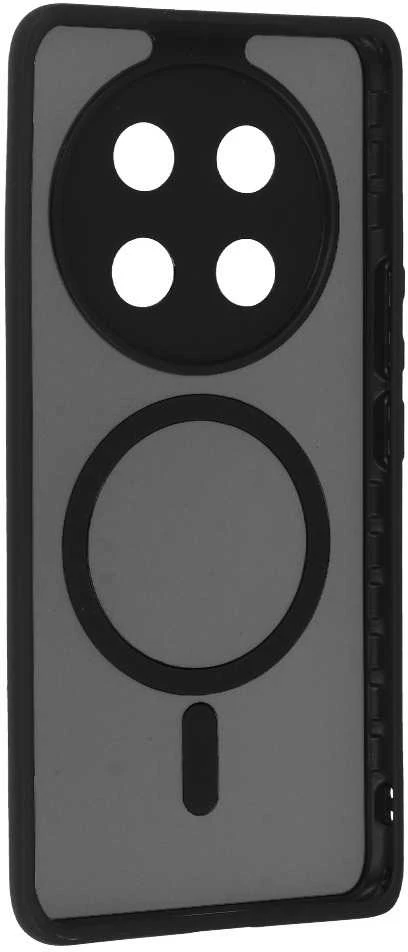 Dėklas Fusion Accessories Tel Protect Full Matte Mag Cover do Honor Magic7 Lite juodos spalvos