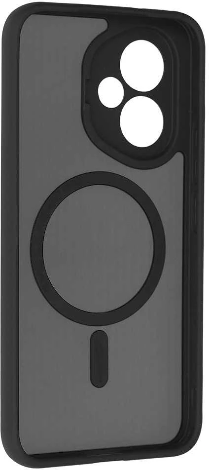 Dėklas Fusion Accessories Tel Protect Full Matte Mag Cover do Honor 400 Pro 5G juodos spalvos
