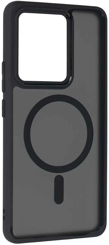 Full Matte Mag dėklas skirtas Realme 15/15 Pro 5G juodos spalvos