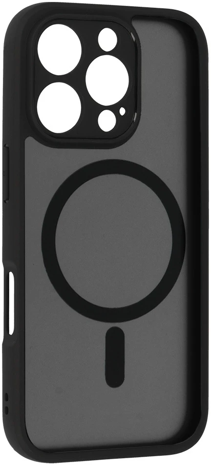 Dėklas Fusion Accessories Full Matte Mag Cover skirtas Samsung Galaxy A26 5G juodos spalvos