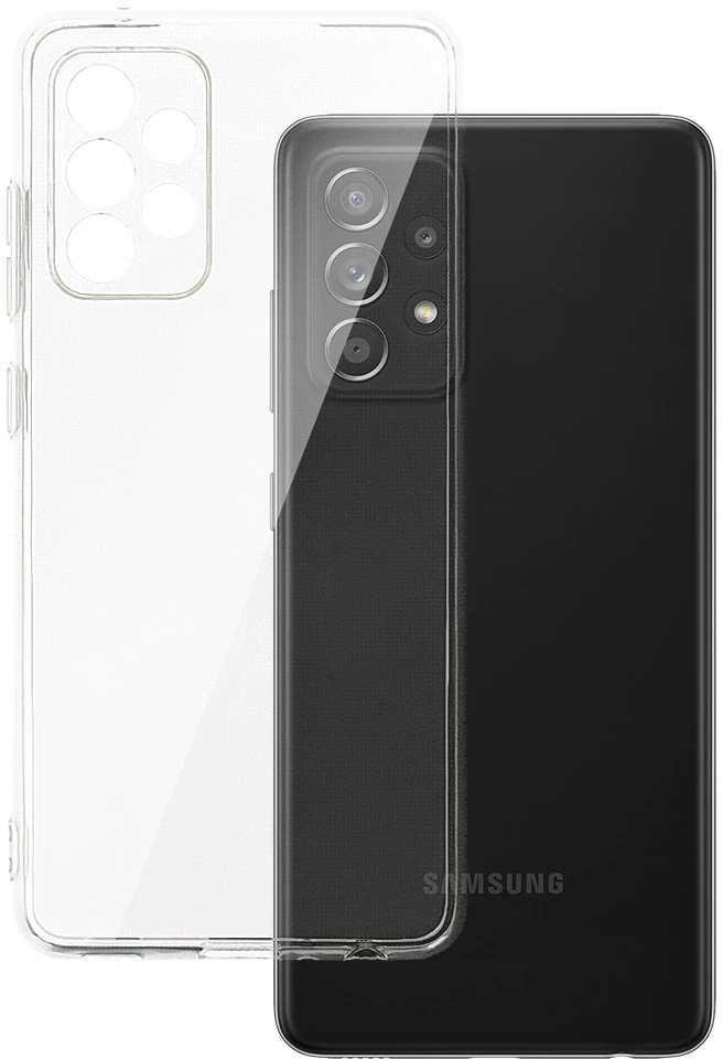 Fusion Accessories Nugarinis dėklas 2 mm Perfect, skirtas Samsung Galaxy A52/A52S TRANSPARENT