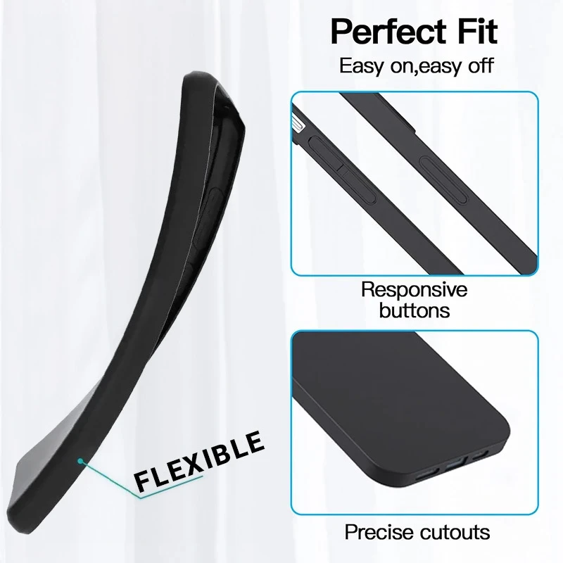 Reach Dėklas Rubber TPU Apple iPhone 13 Pro juodas