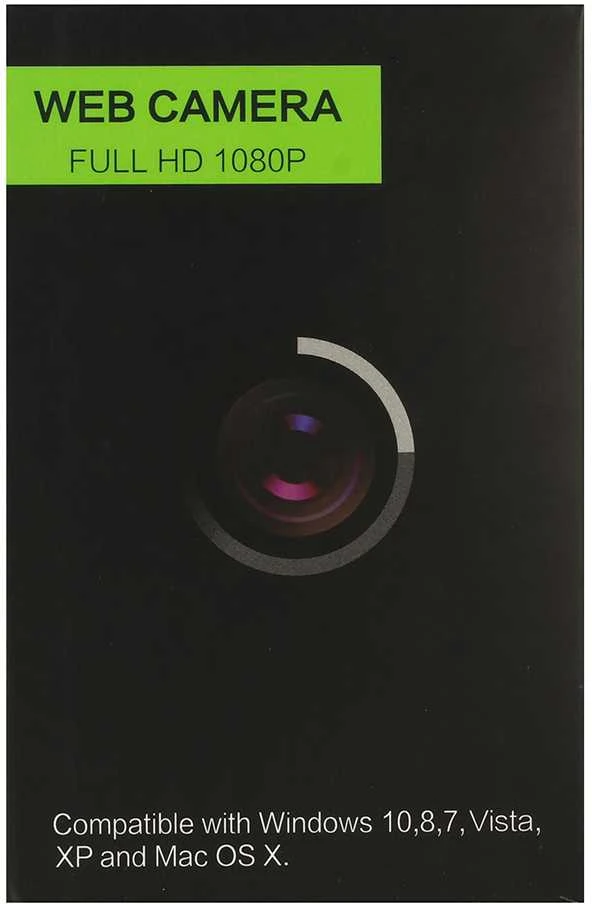 Fusion Accessories Topt Internetinė kamera Full HD B5 1080P