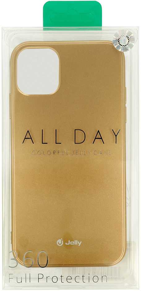 iLike Topt Jelly dėklas skirtas Apple iPhone 14 Pro aukso spalvos