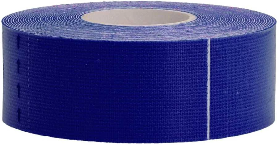 Fusion Accessories Topt Kineziologinis pleistras, 2,5 cm x 5 m mėlynos spalvos