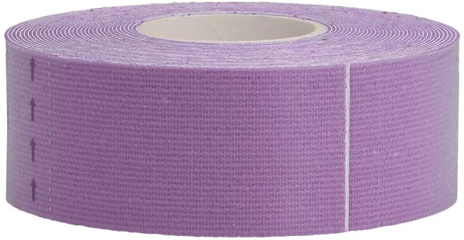 Fusion Accessories Topt Kineziologinis pleistras, 2,5 cm x 5 m violetinės spalvos