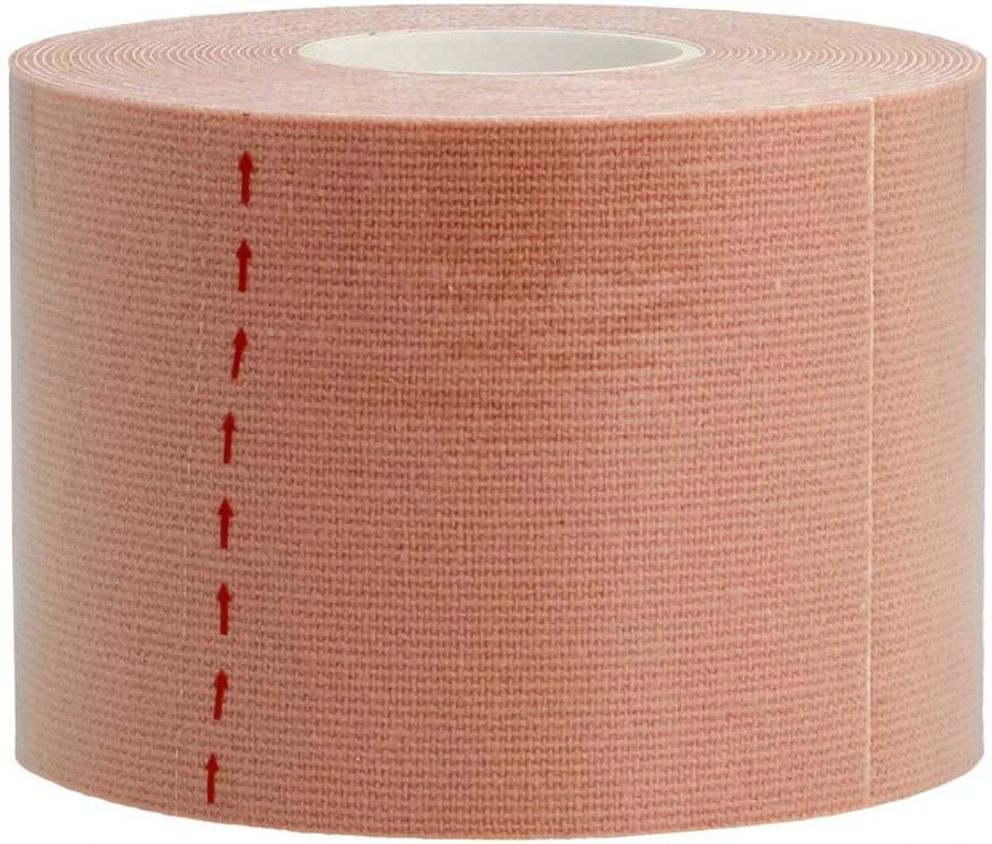 Fusion Accessories Topt Kineziologinis pleistras, 5 cm x 5 m gelsva