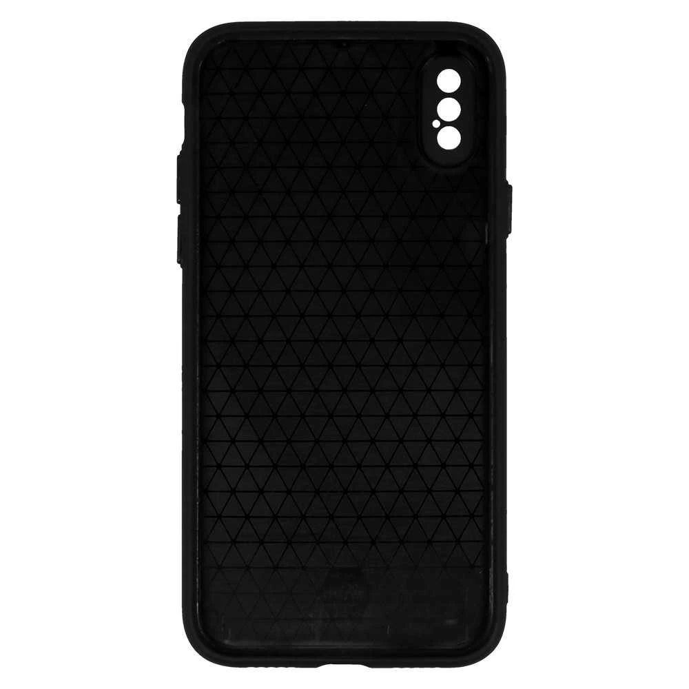 Topt Leather 3D dėklas skirtas Apple iPhone X/XS design 3 juodos spalvos