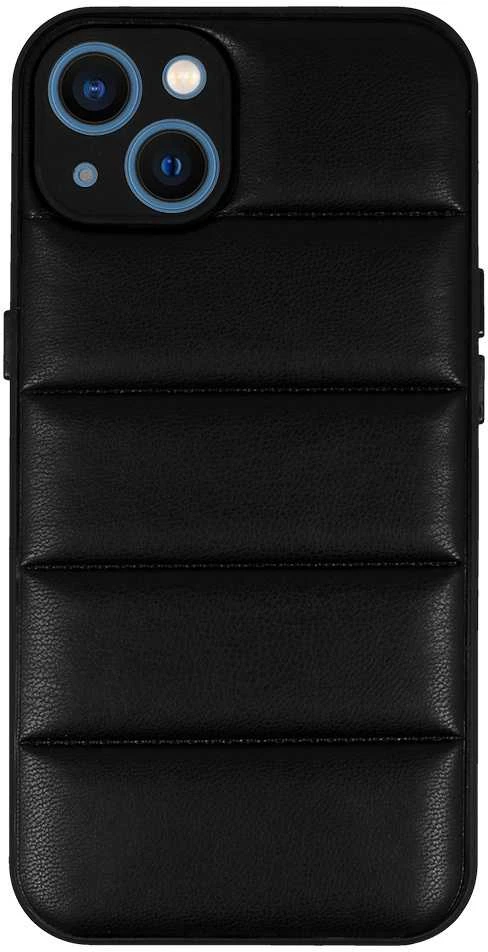 Topt Leather 3D dėklas skirtas Apple iPhone 13 design 2 juodos spalvos