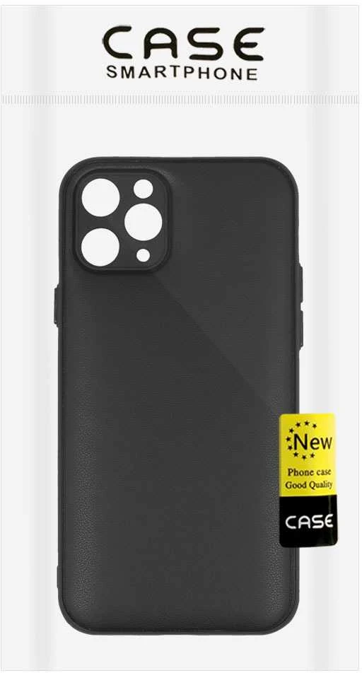 Topt Leather 3D dėklas skirtas Apple iPhone 11 Pro design 1 juodos spalvos