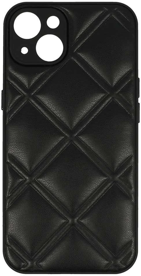 Topt Leather 3D dėklas skirtas Apple iPhone 13 design 3 juodos spalvos