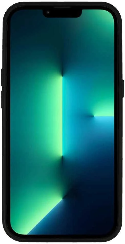Topt Leather 3D dėklas skirtas Apple iPhone 13 design 3 juodos spalvos