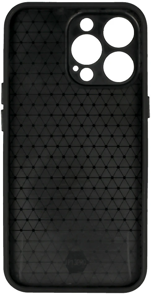 Dėklas Tel Protect Leather 3D Case skirtas Apple iPhone 14 Pro raštas 2 juodos spalvos