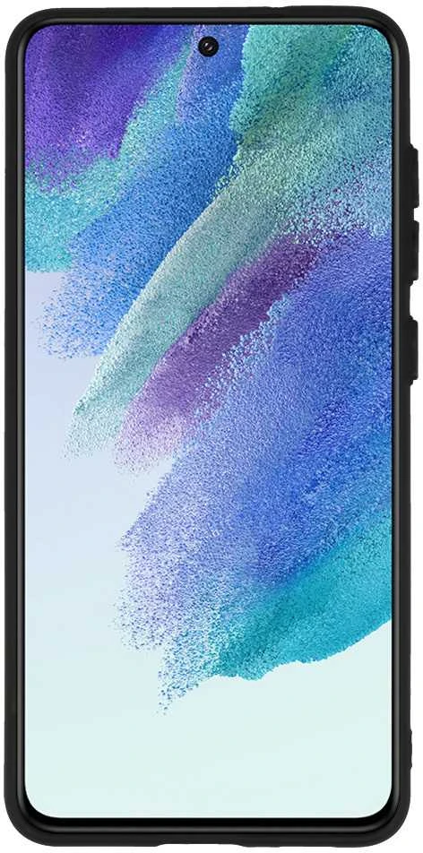 iLike Topt Leather 3D dėklas skirtas Samsung Galaxy S21 FE design 2 juodos spalvos