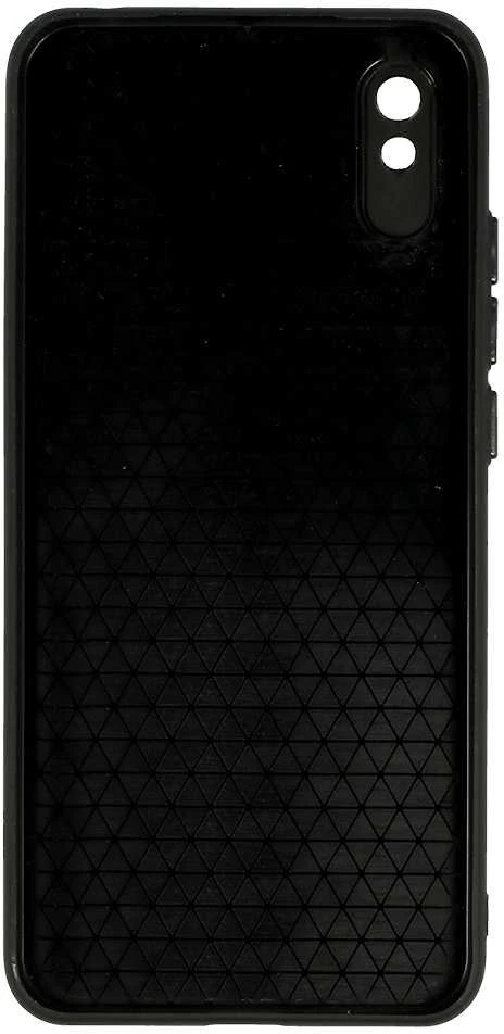 iLike Topt Leather 3D dėklas skirtas Xiaomi Redmi 9A design 2 juodos spalvos