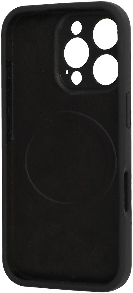Oem Apple MagColor Pure dėklas skirtas iPhone 16 Pro juodos spalvos